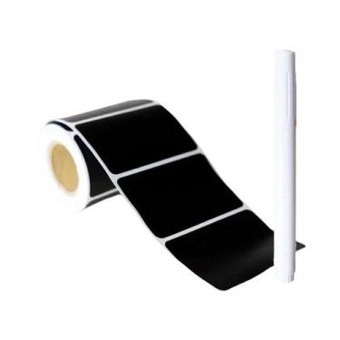 Imagem de Etiquetas Adesivas Reutilizáveis À Prova d'Água Para Frascos De Vidro,