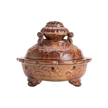 Imagem de Queimador de incenso de aromaterapia para uso doméstico, queimador de incenso de sândalo, suporte de incenso, ornamentos de incenso