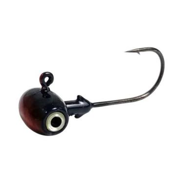 Imagem de Anzol Jig Head Em Forma De Martelo Colorido 3.5g-14g Com Grandes Olhos