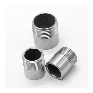 Imagem de DN20 3/10.2 cm BSPT macho x bocal de solda de extremidade 304 conector de encaixe de tubo de aço inoxidável adaptador acoplador água gás óleo