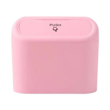 Imagem de Lixeira Organizadora Universal Para Carro 1L Preta, Caixa De Armazenam