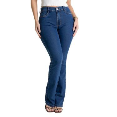 Imagem de Calça Jeans Sawary Boot Cut - 281583 - Azul 48-Feminino