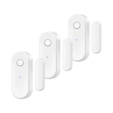 Imagem de Sensor De Porta E Janela WiFi, Controle Pelo APP Smart Life, Alarme Re