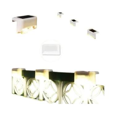 Imagem de Lâmpada Solar LED À Prova d'Água Para Degraus, Luzes Para Caminhos De 
