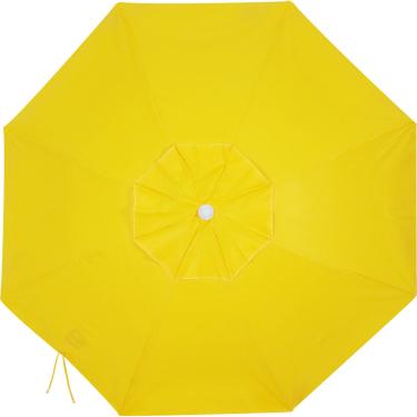 Imagem de Guarda-Sol Articulado 2,00m em Bagum e Alumínio Amarelo Bel