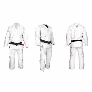 Imagem de Kimono Jiu-Jitsu Trançado Leve Adulto Marca Aranha, Branco, A1, 1, 61 