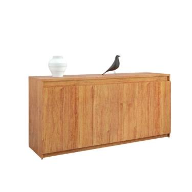 Imagem de Buffet Aparador Sala De Jantar Estar 3 Portas Onix Mel