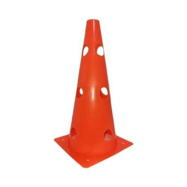 Imagem de Cones De Sinalização Perfurados De 32CM, 5 Peças, Barricadas Para Trei