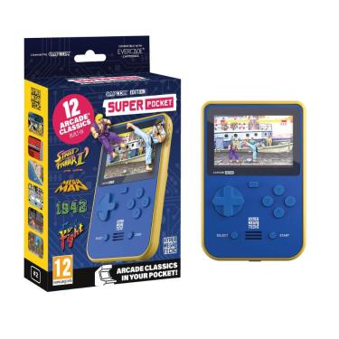Imagem de Blaze Evercade Capcom Super Pocket Portátil c/ 12 Jogos