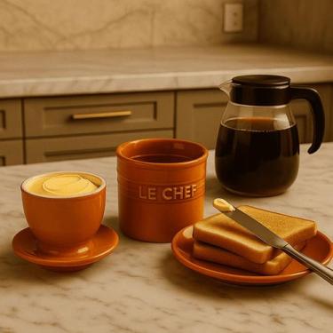 Imagem de Manteigueira Francesa Le Cheff Cerâmica Porta Manteiga 10cm - Hauskraf