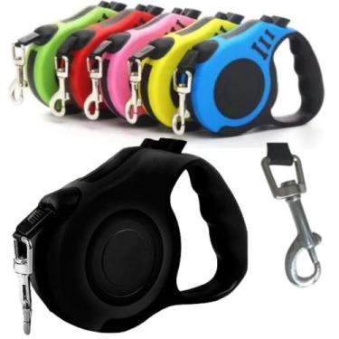 Imagem de Guia Retrátil Pet 5M Conforto Garantido - Lippin