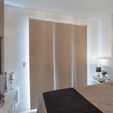 Imagem de Persiana Painel (1,20Lar. x 2,25Alt.) Blackout Marrom - Vogaflex, 0
