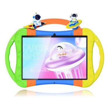 Imagem de Tablet Pc Infantil Kids 3gb + 64gb Roblox Atouch Kt10 Cores, Azul