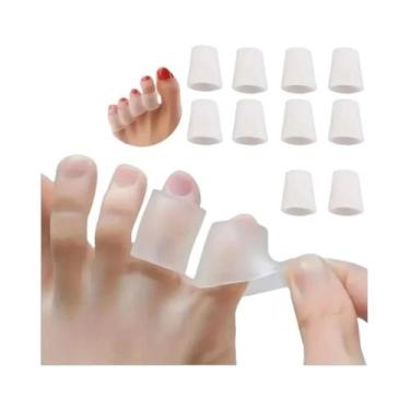 Imagem de Protetores De Dedos Dos Pés, 20 Peças, Para Alívio Da Dor, Evita Bolha