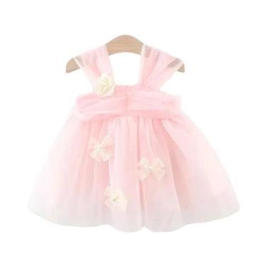 Imagem de Vestido De Festa De Verão Para Bebê Menina, Fantasia De Princesa Com F