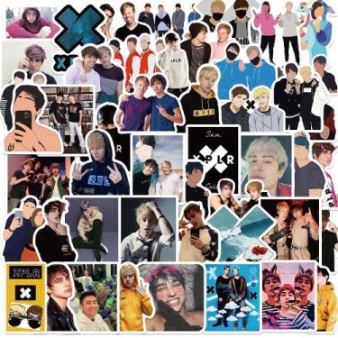 Imagem de Adesivos de 50 unidades/lote mostram vinil impermeável Sams e Colbys -