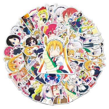 Imagem de Adesivos Kobayashi's Dragons Maids Anime Waterproof (50 unidades) - Yi
