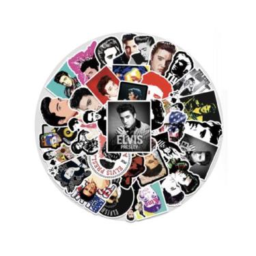 Imagem de Pacote de adesivos Elviss Singer Anime, 51 peças de desenho animado de