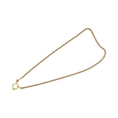 Imagem de Colar Com Fecho Âncora Em Ouro E Prata Para Mulheres E Homens, Corrent