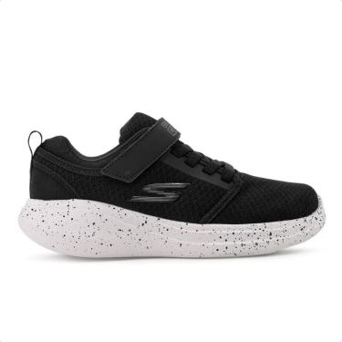 Imagem de Tênis Skechers Go Run Fast Earthy Gal Infantil - Preto e Branco-Unissex