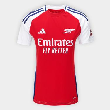 Imagem de Camisa Arsenal Home 24/25 s/n° Torcedor Adidas Feminina-Feminino