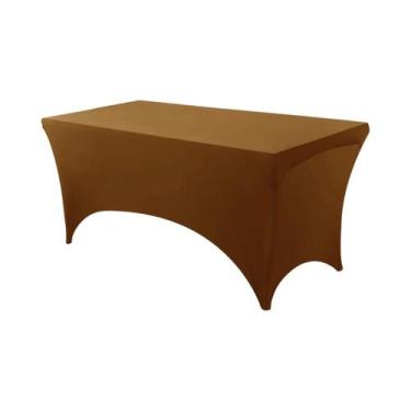 Imagem de Toalha De Mesa De Spandex Elástica Lavável E Resistente a Rugas, Capa 