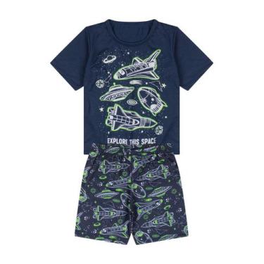 Imagem de Pijama Infantil Menino Marinho -Alemara, 12