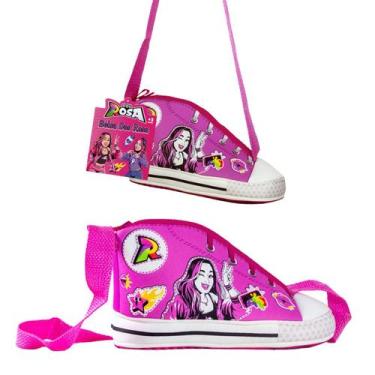 Imagem de Bolsa Tênis Emilly Vick Dos Rosa Fashion Com Ziper