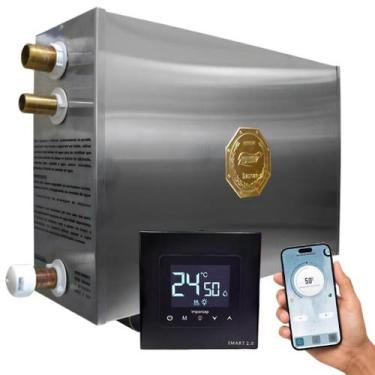 Imagem de Sauna Vapor Elétrica 18kw - Comando Smart WIFI Impercap - até 32m³ - 2