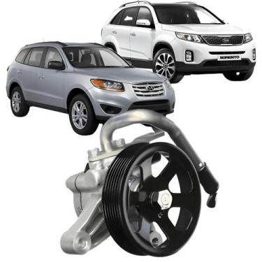 Imagem de Bomba de Direção Hidráulica Sorento e Santa Fé 3.5 V6 de 2010-15 - HD
