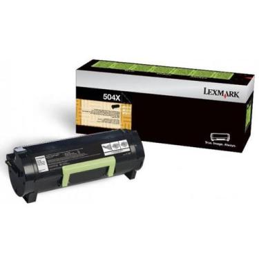 Imagem de Toner Lexmark 504X 50FBX00 604H MS 410 415 610 Original10K