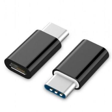 Imagem de Adaptador USB C Macho X Micro USB Fêmea - PNT