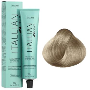 Imagem de Coloração Itallian Color Sem Amônia 60g 9.1 Loiro Claríssimo Cinza
