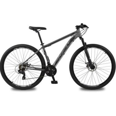 Imagem de Bicicleta KRW Aro 29 Alumínio 21 Velocidades MTB Shimano TZ Freio a Disco Suspensão Dia...