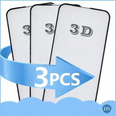 Imagem de Kit 3 Películas 3D Vidro Temperado Motorola Moto G84 G64 G54 G34 G24 G