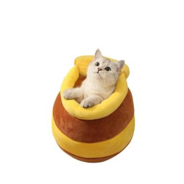 Imagem de Cama Pote de Mel para cachorro e gato - PetzGrilo