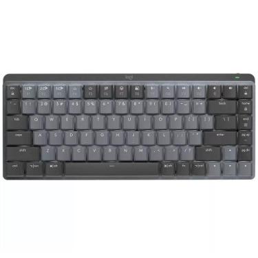Imagem de Teclado Mecânico sem fio Logitech MX Mechanical Mini 60% USB