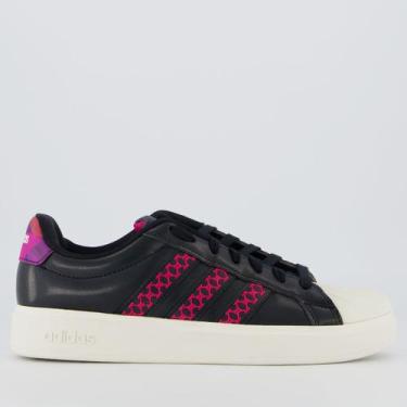 Imagem de Tênis Adidas Streettalk Feminino Preto e Pink, 35