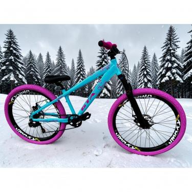 Imagem de Bicicleta 26 Gta Rebel Freeride Downhill Single Aro Vmaxx Freio A Disco Pneu Flame Roxo...