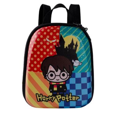 Imagem de Mochila Infantil Harry Potter Tamanho P Multicolorida