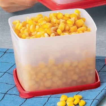 Imagem de Jeitoso 800ML Tampa Vermelha Translúcida - TUPPERWARE