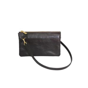 Imagem de Bolsa Feminina Compacta de Couro Erica - Relicário, Marrom café