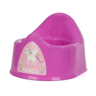 Imagem de Troninho Infantil Cosco Kids Sanny, Rosa