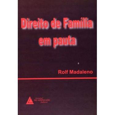 Imagem de Direito de familia em pauta - LIVRARIA DO ADVOGADO EDITORA, 3