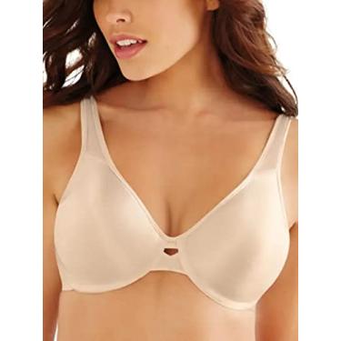 Imagem de Maidenform Sutiã redutor feminino decote fechadura Ly0904, Champanhe, 42D