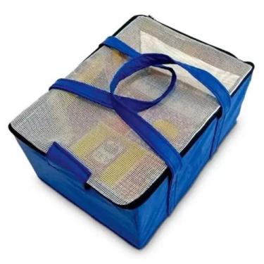 Imagem de Bolsa de transporte aéreo - Padrão Azul - Power Pets