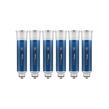 Imagem de Kit 6 Filtros/Refis Original de Água Acqua Pure para Purificador Electrolux PC01B, PC01X, PE15B, PE15X e PE15P
