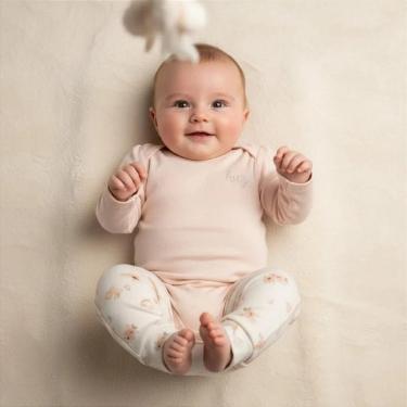Imagem de Conjunto de Body Hug Longo Calça Chá Da Tarde Rosa Pêssego