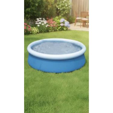Imagem de Piscina Inflável Redonda 500L 1.5m x 38cm Azul - Congratulations Store