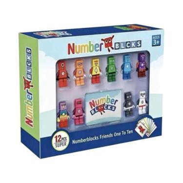 Imagem de Brinquedos De Montar Numberblocks Para Crianças: Aprendizagem Matemáti